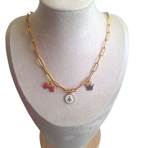 Queen Bee Charm Necklace